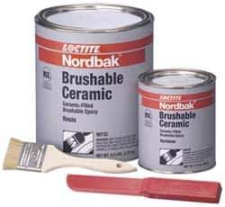 Loctite - 6 Lb Kit Gray Epoxy Resin Filler/Repair Caulk - 248°F Max Operating Temp, 6 hr Full Cure Time, Series 209 - Eagle Tool & Supply