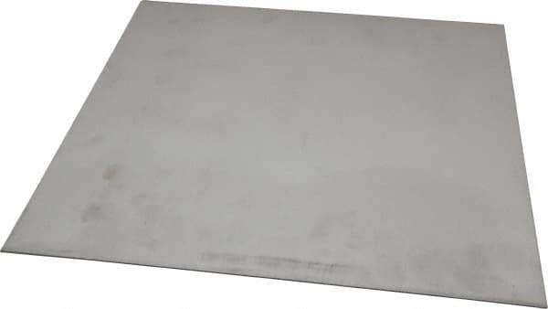 Made in USA - 0.075 Inch Thick x 12 Inch Wide x 12 Inch Long, 304 Stainless Steel Sheet - Cold Rolled, Bright Finish, #2B - Eagle Tool & Supply