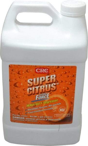 CRC - 1 Gal Bottle Cleaner/Degreaser - Liquid, Citrus - Eagle Tool & Supply