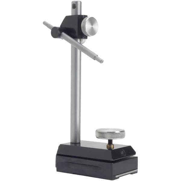 TESA Brown & Sharpe - Rectangular Base, Indicator Transfer Stand - 8-7/8" High, 3-1/2" Base Length x 2-1/2" Base Width x 1.3" Base Height, Includes Holder - Eagle Tool & Supply