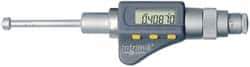 TESA Brown & Sharpe - 0.99" to 1.18", IP40 & IP54, Steel Face TiN Finish, Electronic Inside Micrometer - 0.00005" Resolution, 0.00016" Accuracy, 88.9" Gage Depth - Eagle Tool & Supply