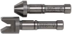 Mitutoyo - Micrometer Anvil - Use with 326126 Series Screw Thread Micrometers - Eagle Tool & Supply