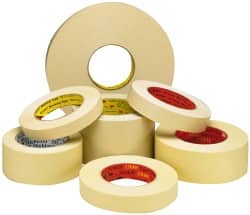 3M - 36" Wide x 1,500' Long x 2 mil Clear Polypropylene Film Masking Film - Eagle Tool & Supply