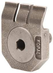 Mitee-Bite - 2-1/2mm Clamping Height, 880 Lb Clamping Pressure, Standard Height Swivel Stop Positioning Stop - 2-1/2mm Jaw Height, Spring Steel, Series Mitee-Bite Kopal Mini Clamps - Eagle Tool & Supply
