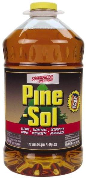 Pine-Sol - 144 oz Bottle All-Purpose Cleaner - Liquid, Disinfectant, Pine - Eagle Tool & Supply