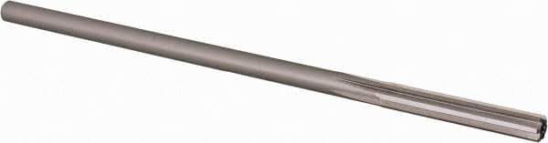 Alvord Polk - 13/64" High Speed Steel 6 Flute Chucking Reamer - Straight Flute, 0.1945" Straight Shank, 1-1/4" Flute Length, 5" OAL - Eagle Tool & Supply