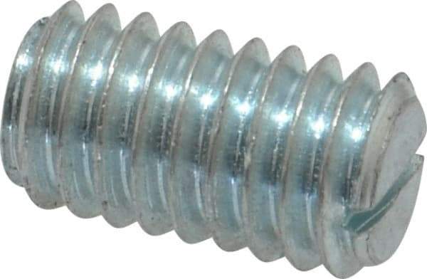 Gibraltar - 5/16-18, 0.156" Ball Diam, 0.578" Body Length, 0.04" Max Ball Reach, Threaded Ball Plunger - Steel Body, Nylon Ball, 2 Lb Initial End Force, 4.5 Lb Final End Force - Eagle Tool & Supply