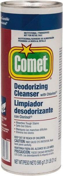 Comet USA LLC - 21 oz Can Powder Bathroom Cleaner - Bleach Scent, General Purpose Cleaner - Eagle Tool & Supply