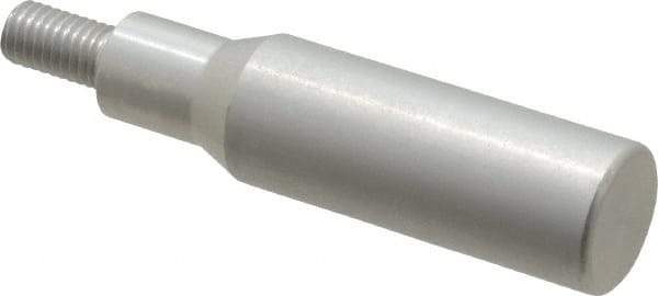 Value Collection - M8x1.25 Threaded Stem, Fixed Handwheel & Machine Handle - Aluminum Cylindrical Handle, Steel Stem - Eagle Tool & Supply