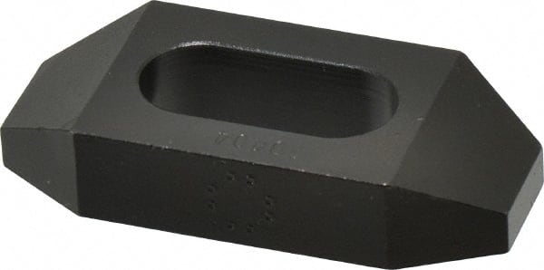 TE-CO - 1/2" Stud, Steel, Plain Strap Clamp - Eagle Tool & Supply