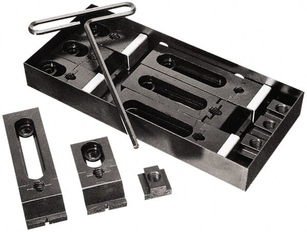 TE-CO - Fixturing Clamp Sets Type: Edge Clamp Set Number of Pieces: 22 - Eagle Tool & Supply