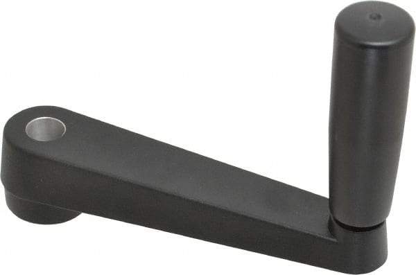 Value Collection - 32mm Hub Diam Crank Handle - 14mm Round Bore, 22" High - Eagle Tool & Supply