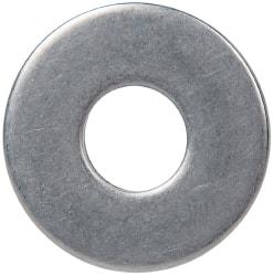 Made in USA - 5/8" Screw, Grade 17-7 PH Stainless Steel USS Flat Washer - 11/16" ID x 1-3/4" OD, 0.12" Thick, Plain Finish - Eagle Tool & Supply