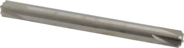 Accupro - 0.02" Radius, 3/16" Mill Diam, 4 Flute Solid Carbide Corner Rounding End Mill - Double End, Uncoated, 2" OAL, 3/16" Shank Diam - Eagle Tool & Supply