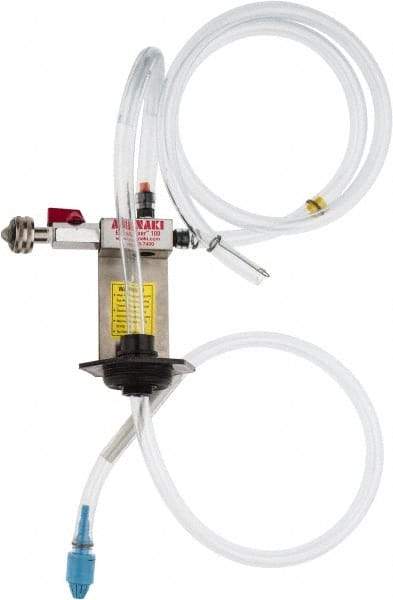 Abanaki - Coolant Mixer/Proportioner - 4.8 Gallons per Minute Max Flow Rate, 4.5:1 Min Dilution, 400:1 Max Dilution - Eagle Tool & Supply