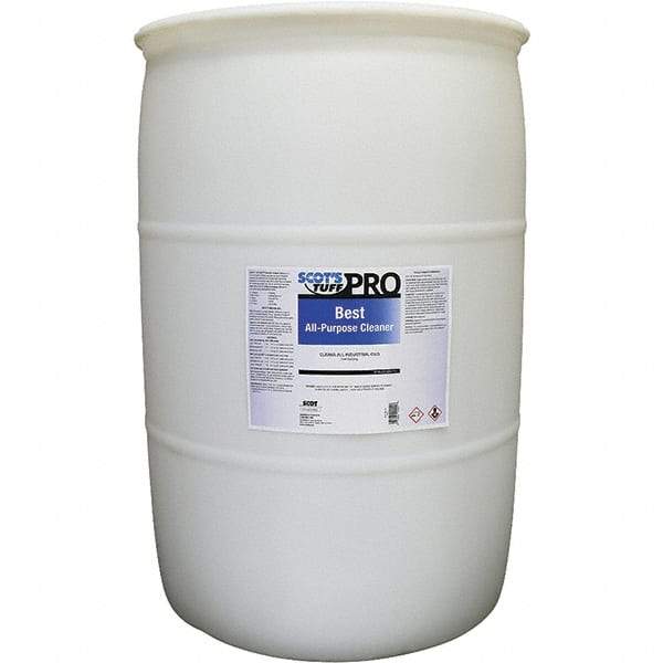 Scot's Tuff - 55 Gal Drum All-Purpose Cleaner - Liquid, Low Sudsing, Pleasant - Eagle Tool & Supply