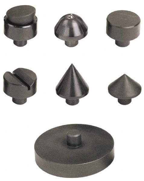 Value Collection - 1" Diam Screw Jack Pad - For SPI Support Screw Jacks - Eagle Tool & Supply
