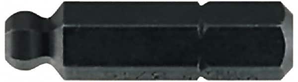 Bondhus - 1/4" Drive, 5/16" Ball End Hex Drive Bit - Eagle Tool & Supply
