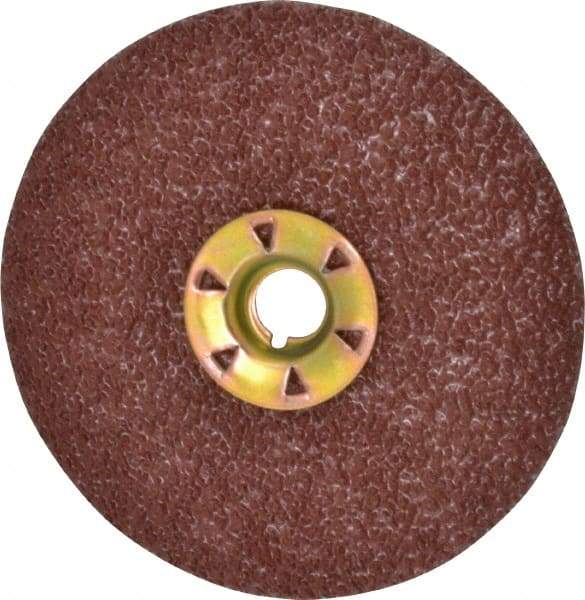 3M - 4-1/2" Diam 36+ Grit Fiber Disc - Very Coarse Grade, Ceramic, 13,300 Max RPM, Series 982C - Eagle Tool & Supply