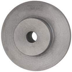 Bison - Adapter Back Plate for 6-1/4" Diam Self Centering Lathe Chucks - 0.98" Through Hole Diam, 3.46mm ID, 6.7" OD, 0.98" Flange Height, Cast Iron - Eagle Tool & Supply