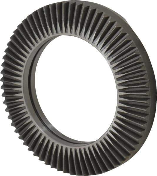Bison - Forged Steel Lathe Chuck Scroll - 8" Chuck Diam Compatible, 6.24" OD - Eagle Tool & Supply