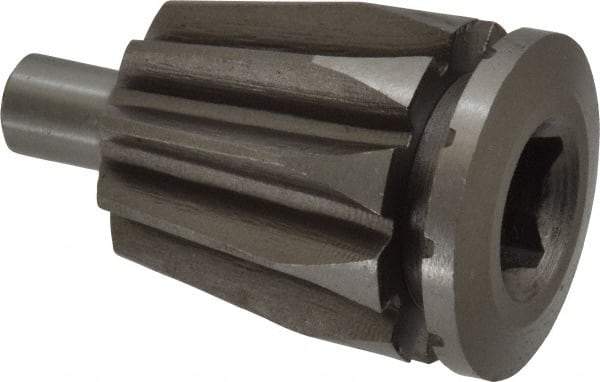 Bison - Forged Steel Lathe Chuck Pinion - 8" Chuck Diam Compatible, 1.2" OD - Eagle Tool & Supply