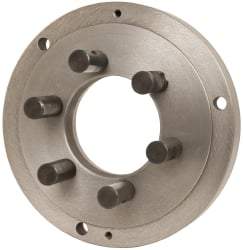 Interstate - Adapter Back Plate for 10" Diam Lathe Chucks - D1-6 Mount - Eagle Tool & Supply
