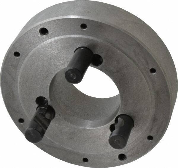 Interstate - Adapter Back Plate for 6" Diam Lathe Chucks - D1-4 Mount - Eagle Tool & Supply