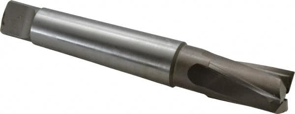 Value Collection - 15/16" Diam, 3 Flutes, Morse Taper Shank, Interchangeable Pilot Counterbore - Eagle Tool & Supply
