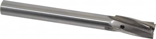 Value Collection - 19/32" Diam, 1/2" Shank, Diam, 3 Flutes, Straight Shank, Interchangeable Pilot Counterbore - Eagle Tool & Supply