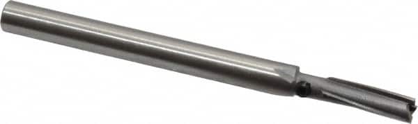 Made in USA - 3/16" Diam, 15/64" Shank, Diam, 3 Flutes, Straight Shank, Interchangeable Pilot Counterbore - Eagle Tool & Supply