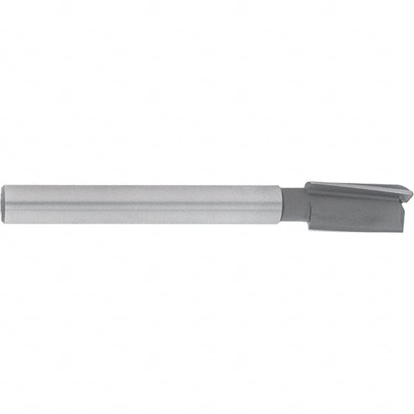 Made in USA - 11/16" Diam, 1/2" Shank, Diam, 3 Flutes, Straight Shank, Interchangeable Pilot Counterbore - Eagle Tool & Supply
