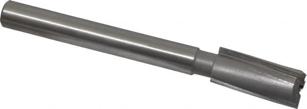 Made in USA - 23/32" Diam, 1/2" Shank, Diam, 3 Flutes, Straight Shank, Interchangeable Pilot Counterbore - Eagle Tool & Supply