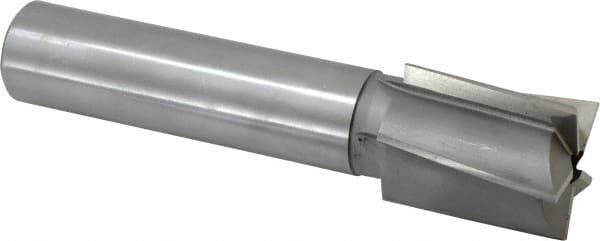 Made in USA - 2" Diam, 1-1/2" Shank, Diam, 5 Flutes, Straight Shank, Interchangeable Pilot Counterbore - Eagle Tool & Supply