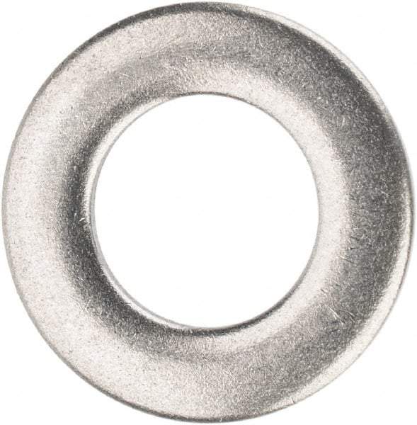 Value Collection - M7 Screw, Grade 18-8 Stainless Steel Standard Flat Washer - 7.4mm ID x 14mm OD, 1.6mm Thick, Plain Finish - Eagle Tool & Supply
