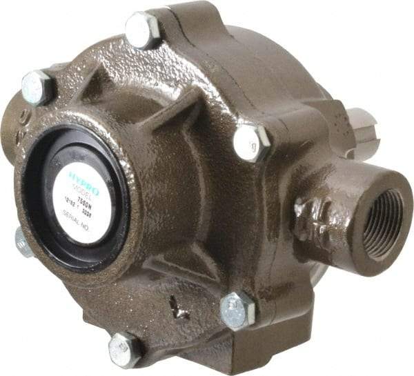 Pentair - 8-Roller Pump, Ni-Resist Housing Material, Roller Spray Pump Only - 3/4 Inch Inlet Size, 3/4 Inch Outlet Size, 300 psi Max Working Pressure, 1000 Max RPM, Viton, Lip, 416 Stainless Steel, NPT - Eagle Tool & Supply