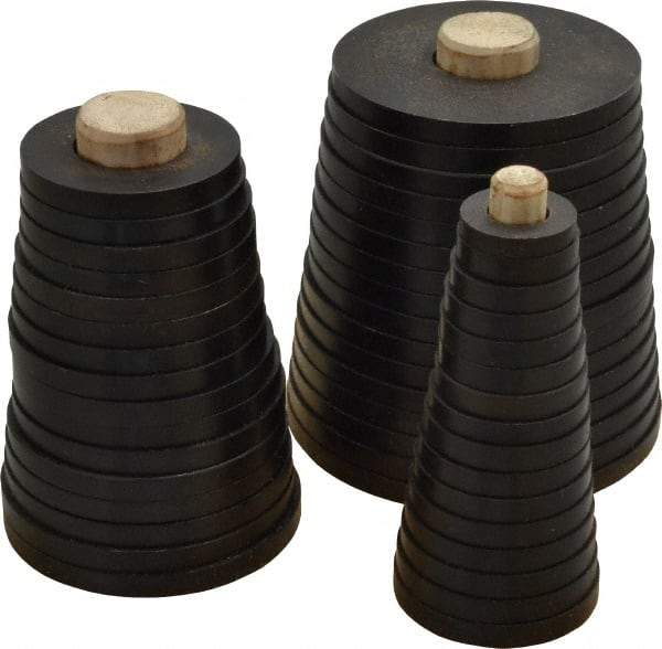 Eagle Rock - 48 Piece, Lathe Chuck Anti-Backlash Ring Set - 1 to 3-15/16" OD - Eagle Tool & Supply