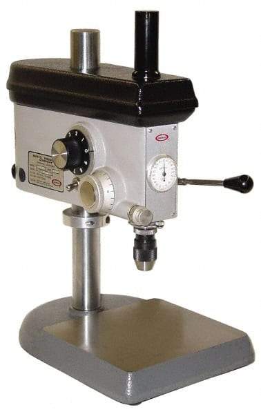 Servo - 7" Swing, Frequency Drill Press - Variable Speed, 0.1 hp, Single Phase - Eagle Tool & Supply