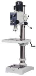 Vectrax - 20-7/16" Swing, Geared Head Drill Press - Variable Speed, 1 hp, Single Phase - Eagle Tool & Supply