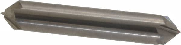 Accupro - 1/2" Diam 4 Flute Double End Solid Carbide Chamfer Mill - Eagle Tool & Supply