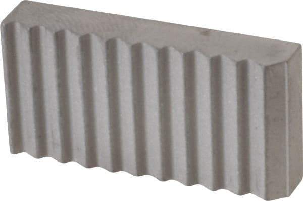 Fairlane - Saw Tooth Grade, Saw Tooth Pattern, Solid Carbide, Rectangle Positioning Gripper Pad - 1" Long x 1/2" Wide x 3/16" High - Eagle Tool & Supply