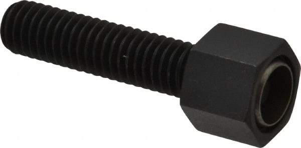Fairlane - 3/8-16, 1-1/2" Thread Length, 1/2" Ball Diam, Alloy Steel, Hex Head, Swivel Action Gripper Assemblies - 1/2" Head Height, 5/8" Hex, Stainless Steel Ball - Eagle Tool & Supply