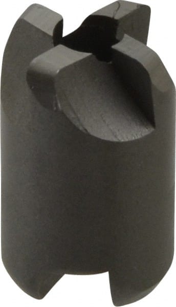Made in USA - 4 Flutes, 5/16" Diam, 1/8" Pilot Hole Diam, High Speed Steel Reverse Counterbore - Eagle Tool & Supply
