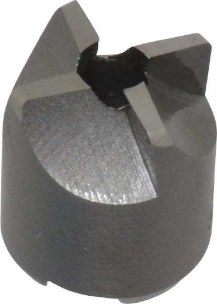 Made in USA - 4 Flutes, 9/16" Diam, 3/16" Pilot Hole Diam, High Speed Steel Reverse Counterbore - Eagle Tool & Supply