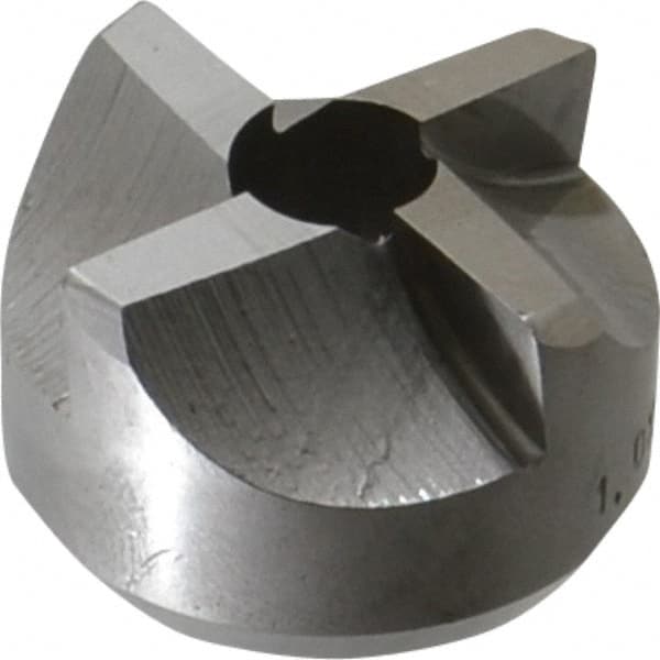 Made in USA - 4 Flutes, 1" Diam, 5/16" Pilot Hole Diam, High Speed Steel Reverse Counterbore - Eagle Tool & Supply