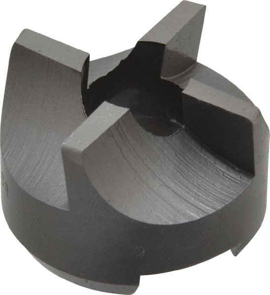 Made in USA - 4 Flutes, 1-1/4" Diam, 1/2" Pilot Hole Diam, High Speed Steel Reverse Counterbore - Eagle Tool & Supply