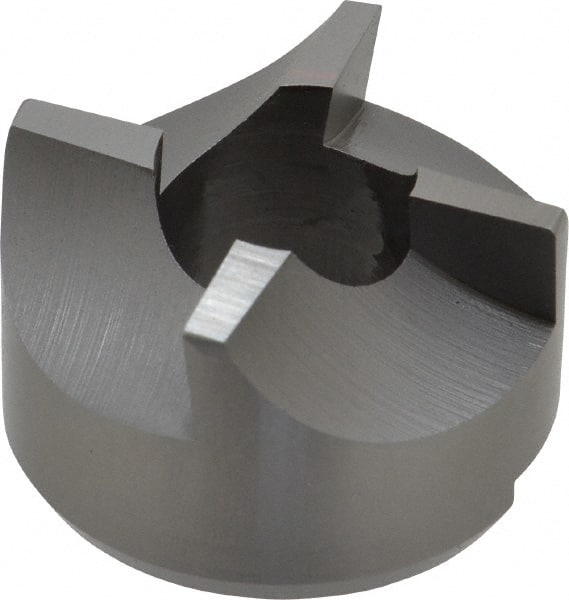 Made in USA - 4 Flutes, 1-5/8" Diam, 3/4" Pilot Hole Diam, High Speed Steel Reverse Counterbore - Eagle Tool & Supply