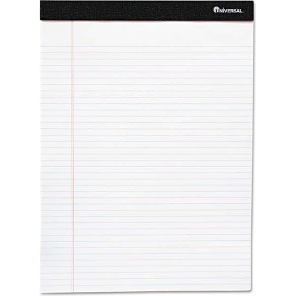 UNIVERSAL - Note Pads, Writing Pads & Notebooks Writing Pads & Notebook Type: Writing Pad Size: 5 x 8 - Eagle Tool & Supply