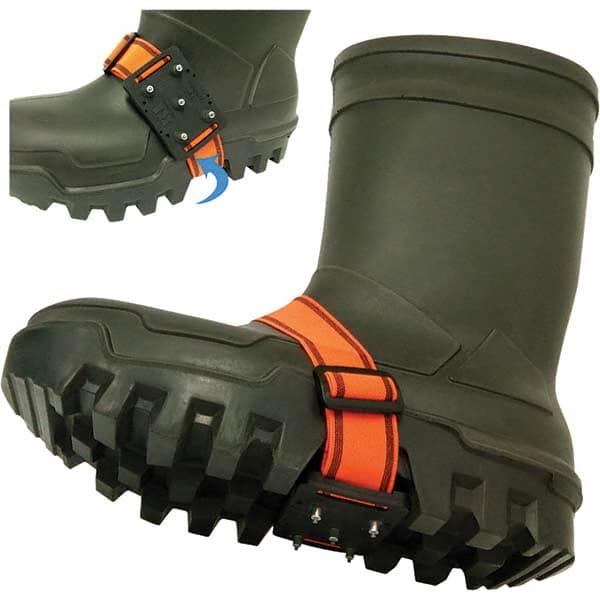 Geroline - Ice Traction Footwear Footwear Style: Strap-On Cleat Traction Type: Tungsten Carbide Stud - Eagle Tool & Supply