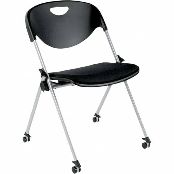 ALERA - Stacking Chairs Type: Stack Chair Seating Area Material: Polypropylene; Fabric - Eagle Tool & Supply